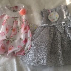 Bundle of baby girl dresses size 6-9 months
